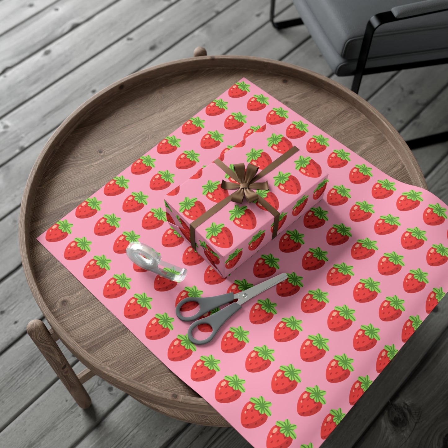 Strawberry Delight Gift Wrapping Paper