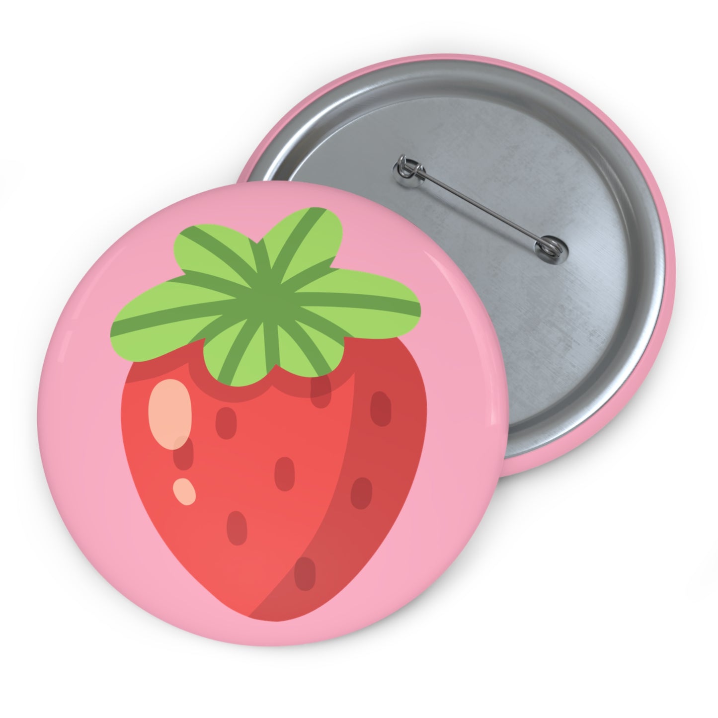 Strawberry Delight Pin Button