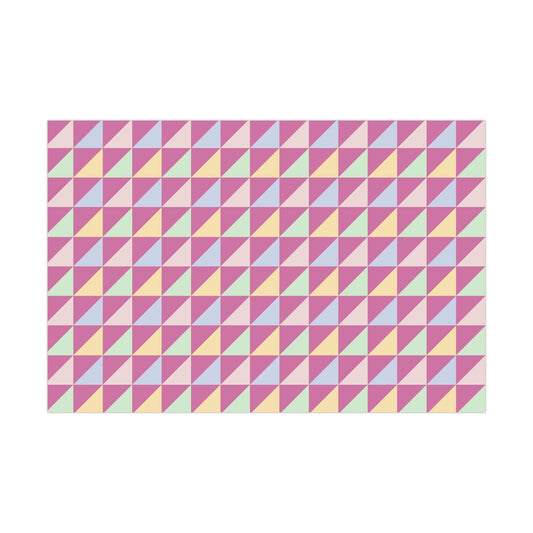 Light Purple Patterned Gift Wrapping Paper