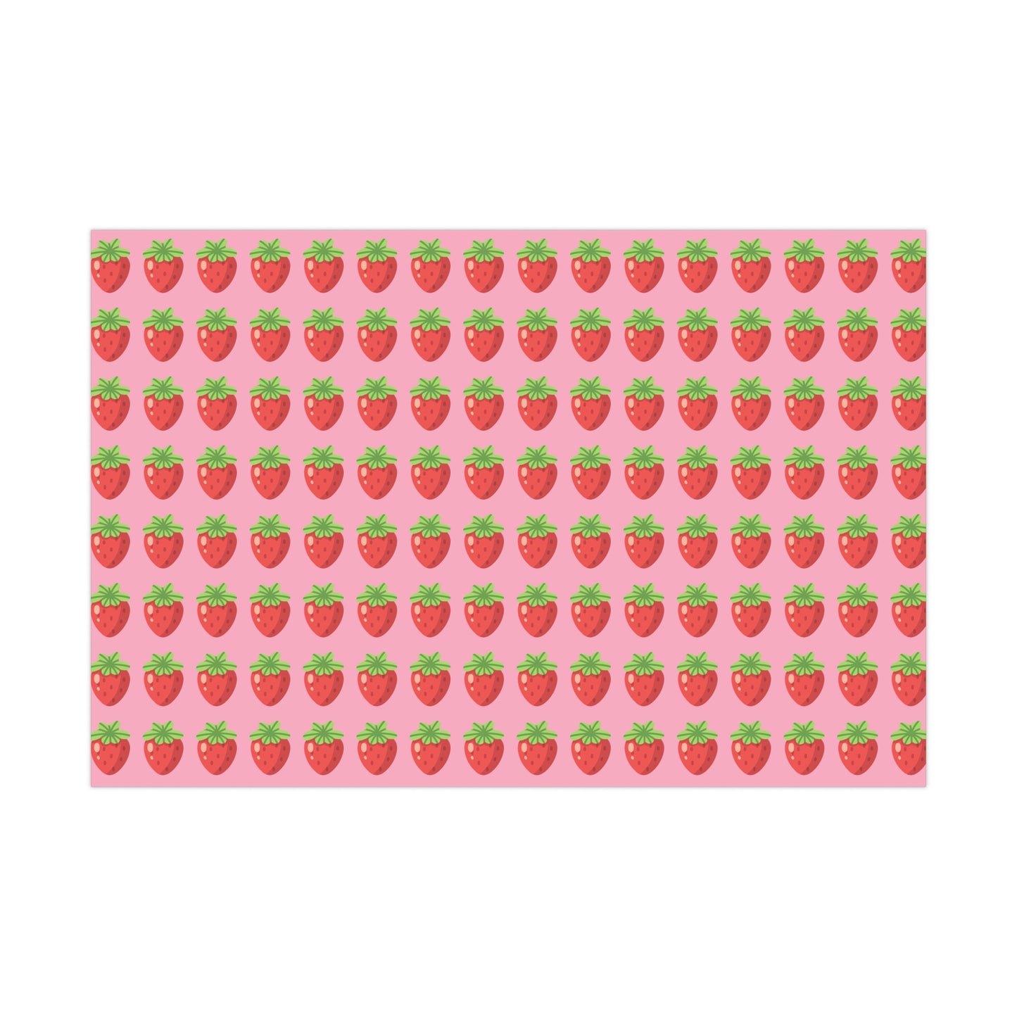 Strawberry Delight Gift Wrapping Paper