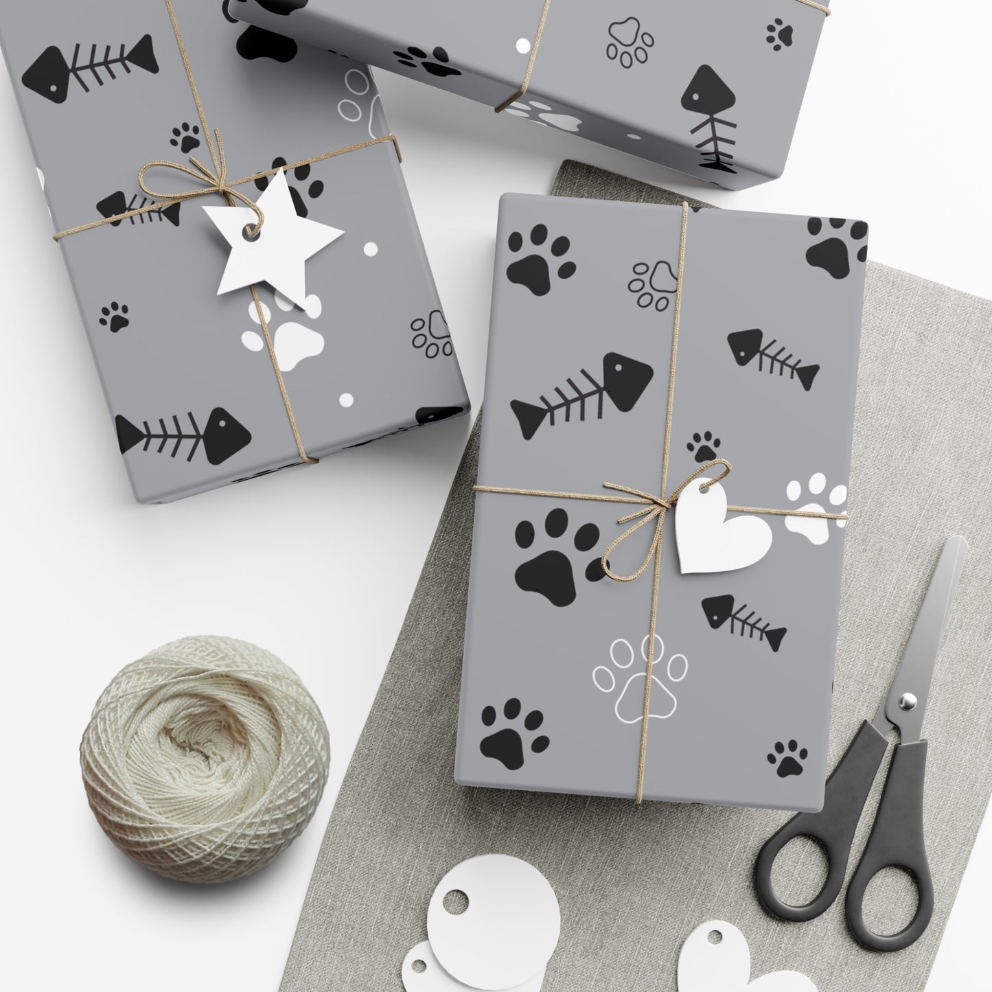 PAWsitivi-Kittee Gift Wrapping PAWper