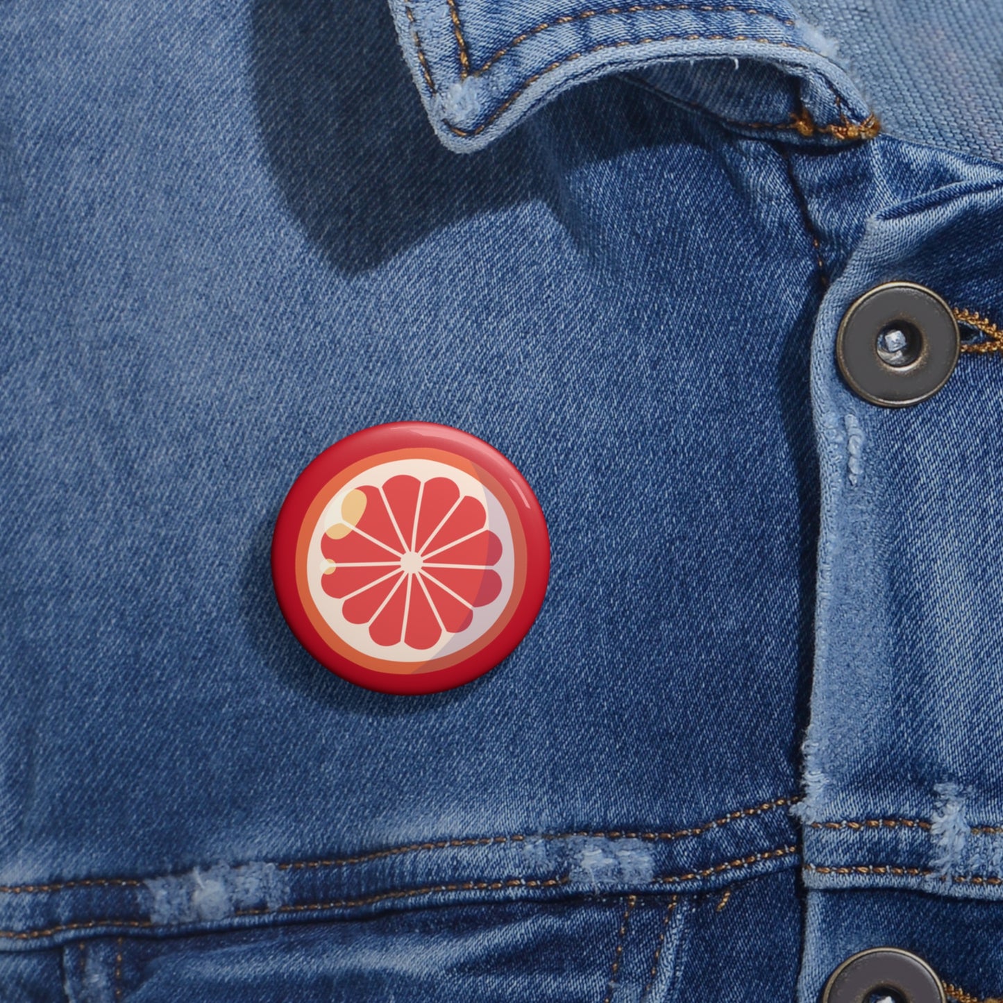 Grapefrui-T Delight Pin Button