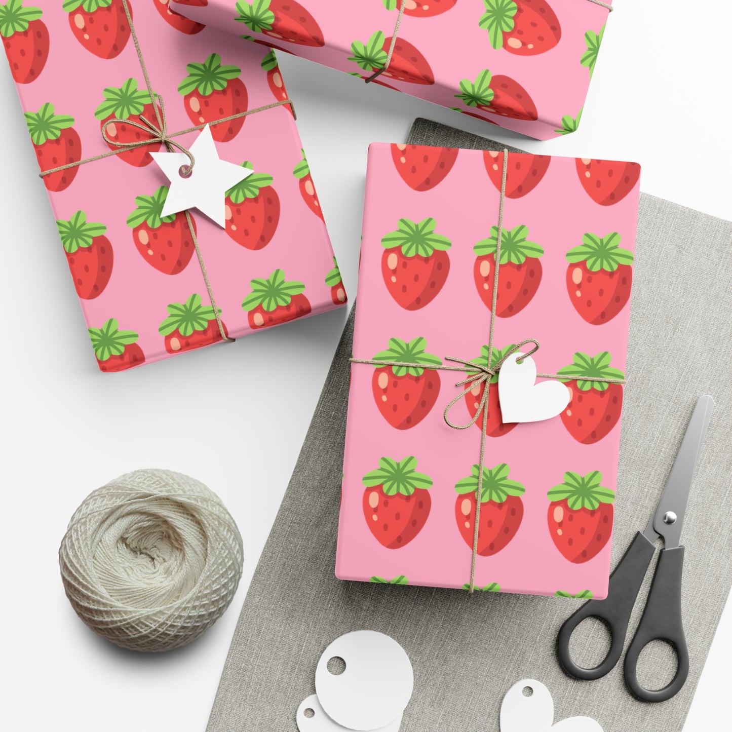 Strawberry Delight Gift Wrapping Paper