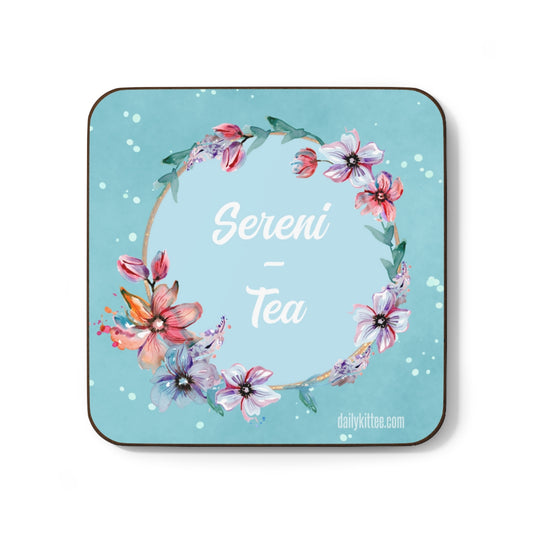 Sereni-Tea Hardboard Back Coaster