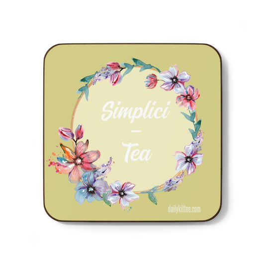 Simplici-Tea Hardboard Back Coaster