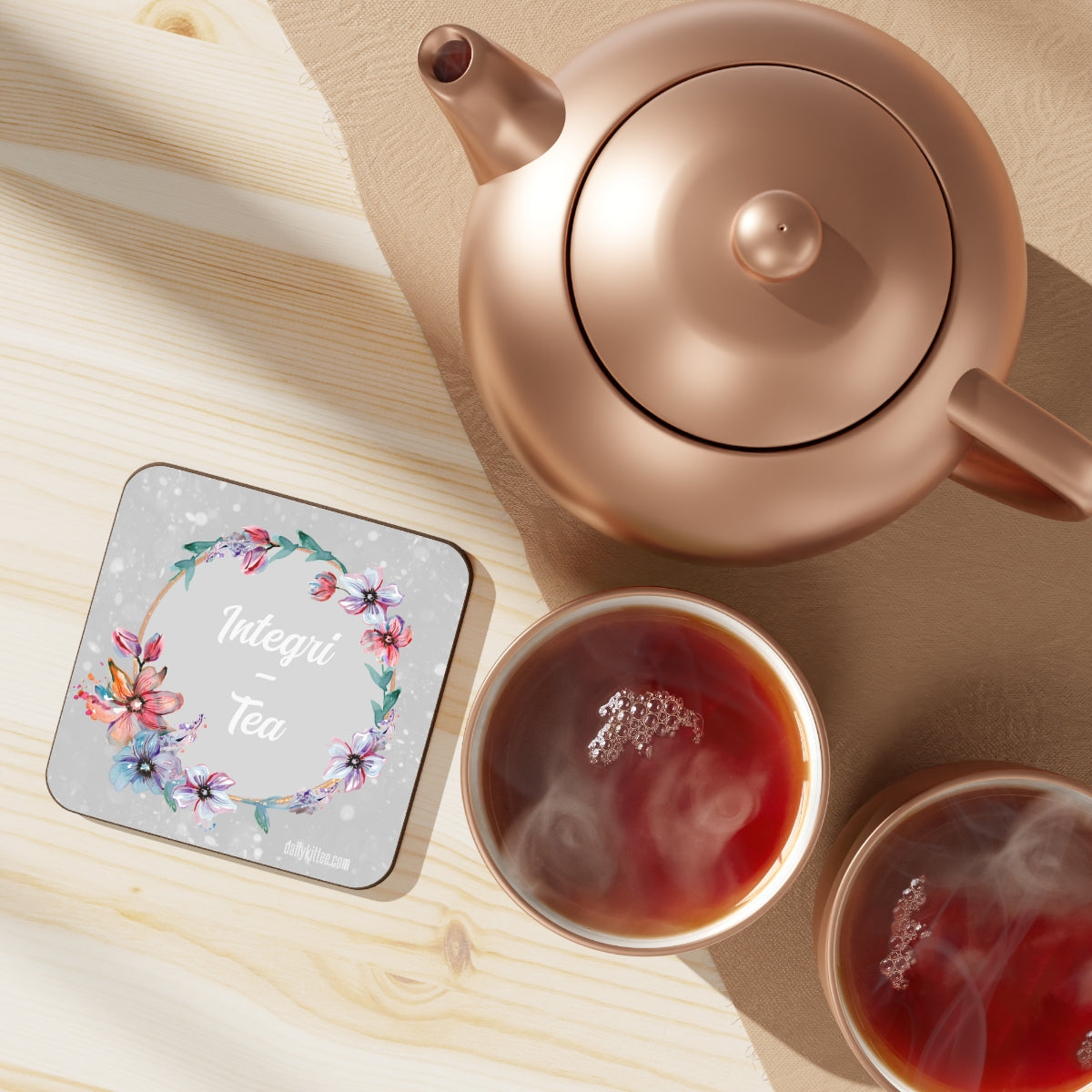 Integri-Tea Hardboard Back Coaster